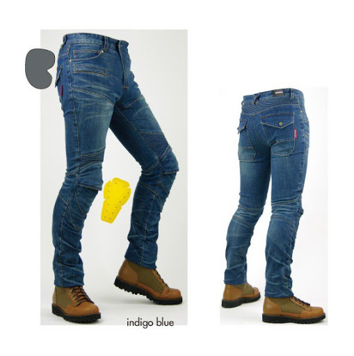 Джинсы Komine PK718 Tokyo Kevlar D-Jeans CAMO XXXL c защитой бёдер и коленей